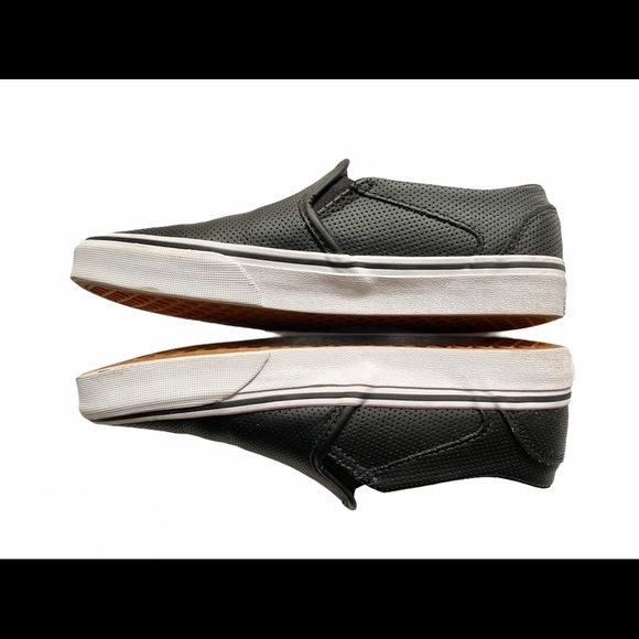 Vans Classic Slip-On Perf Leather Sneaker - Picture 7 of 10
